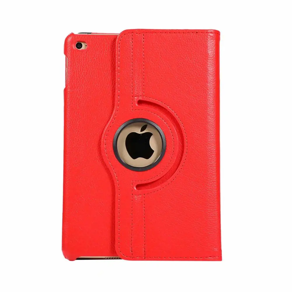 360 градусов вращающийся PU кожаный чехол-подставка для Apple iPad mini 4, для iPad mini 5