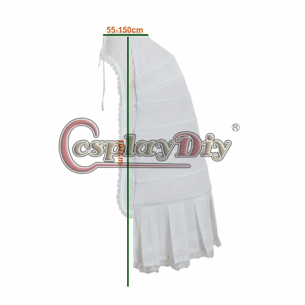 QC0040-1 CosplayDiy рококо готическое платье Нижняя юбка для женщин средневековый кринолин панье Нижняя юбка Викторианский длинное платье аксессуары для косплея - Цвет: QC0040-1