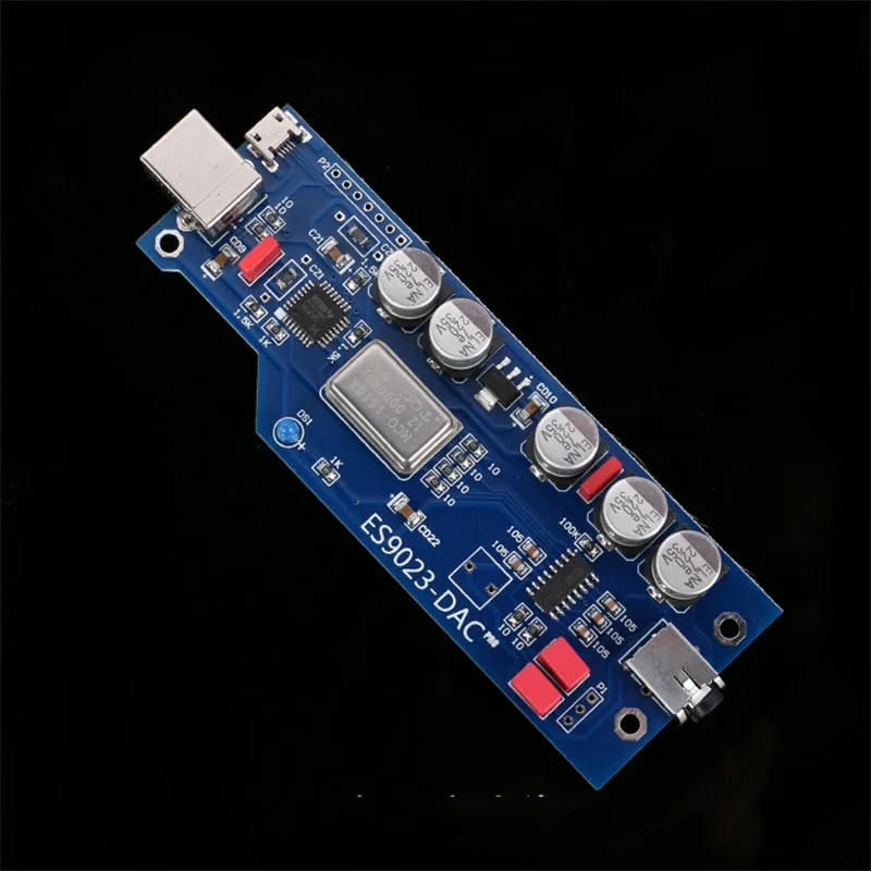 PCM2706+ ES9023 уровень температуры аудио DAC звуковая плата расширения декодер с OTG усилитель плата HIFI нулевой шум