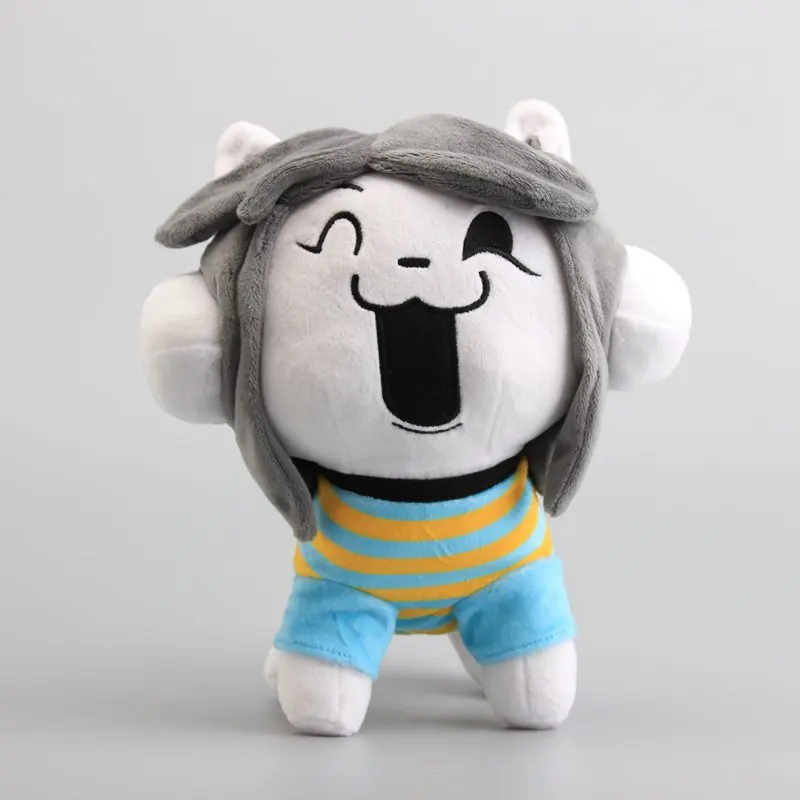 Горячая Undertale Temmie плюшевые игрушки мягкие куклы 1" 25 см детский подарок