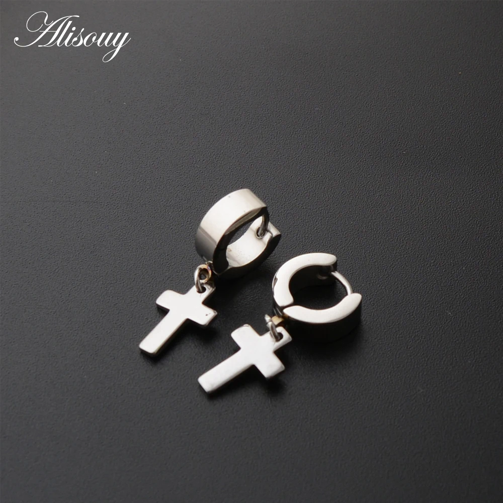 1 пара мужские и женские серьги Клипсы из нержавеющей стали|clip earrings|earrings crossear clip