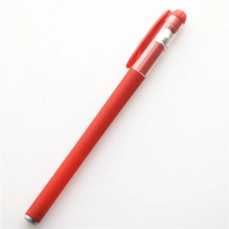 Red rod red ink 2pcs 2 шт шариковая ручка или три цвета для заправки 20 шт гелевая ручка бизнес-ручки 0,5 мм наконечник для ручки с сочетанием - Цвет: Red rod red ink 2pcs