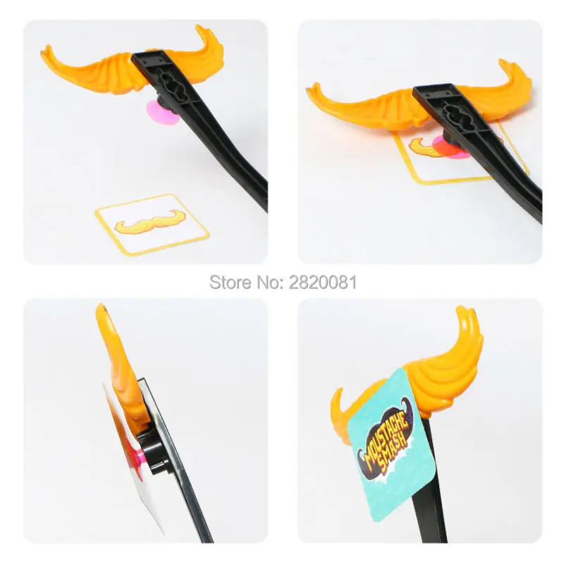 Забавная Семейная Игра наборы игрушечных карт с усами и марчом Классическая игра