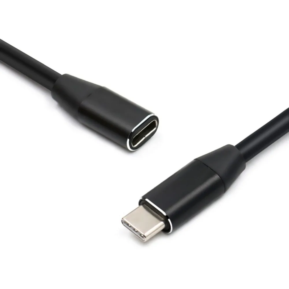Кабель-удлинитель для передачи данных Type C USB 3 1 Male to USB-C Female 10 Гбит/с 1080 P высокое