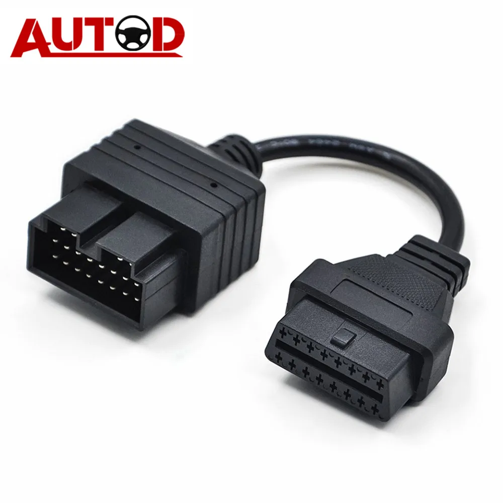 OBD2 кабель для KIA Sportage 20PIN разъем OBD 20-16PIN диагностический кабель разъем "мама"/"20 контактный кабель-адаптер для KIA20