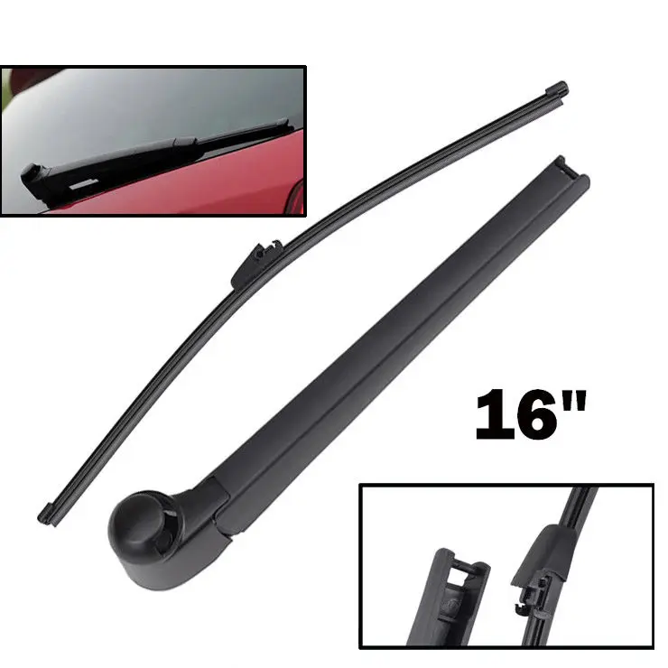 Rear Windshield Wiper Arm Blade Kit Set For VW Caddy Transporter Caravelle T4 T5 Cyclone Premium Hybrid Squeegees | Автомобили и