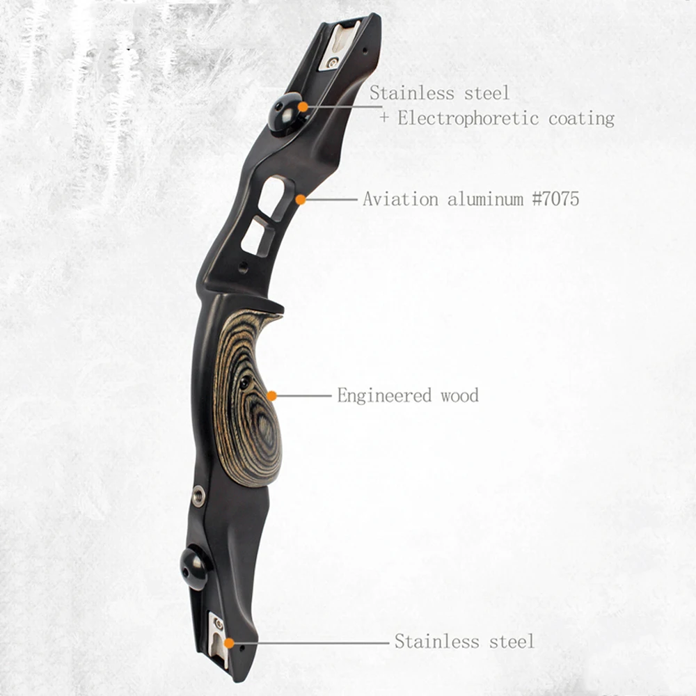 Американский охотничий лук 2 х цветов 30 60 фунтов дюймов в IBO 190FPS с подъемом 17