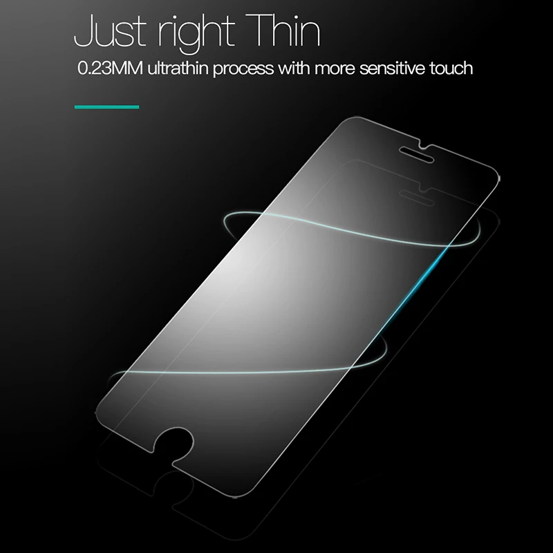 Защита экрана закаленное стекло для iPhone 8 7 Plus TOTU 0 23 мм Закаленное Защитная пленка