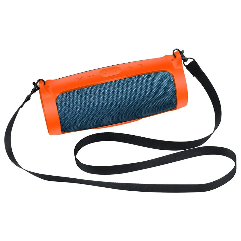 Силиконовый чехол с карабин ремешком для JBL Charge 4 Портативный беспроводной