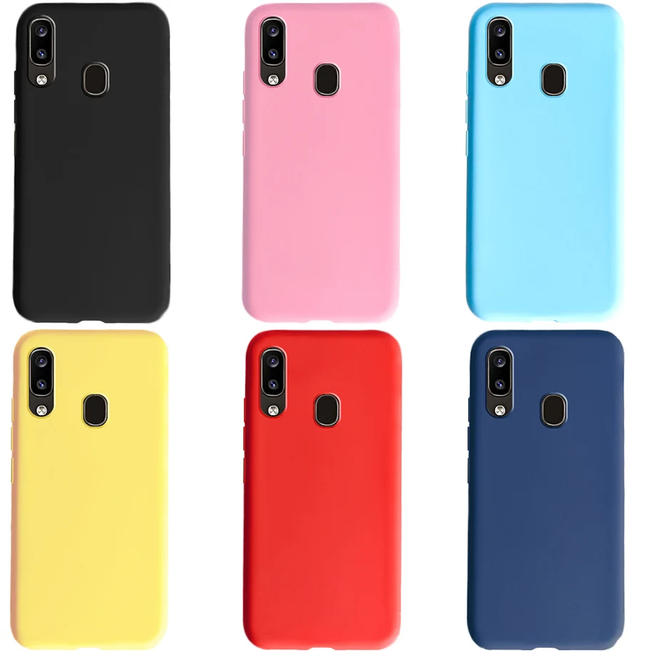 Soft Silicone Phone Case For Samsung Galaxy A10 A20 A30 A40 A50 A60 A70 A20e A10s A20s A30s TPU Cover A 10 20 30 40 | Мобильные
