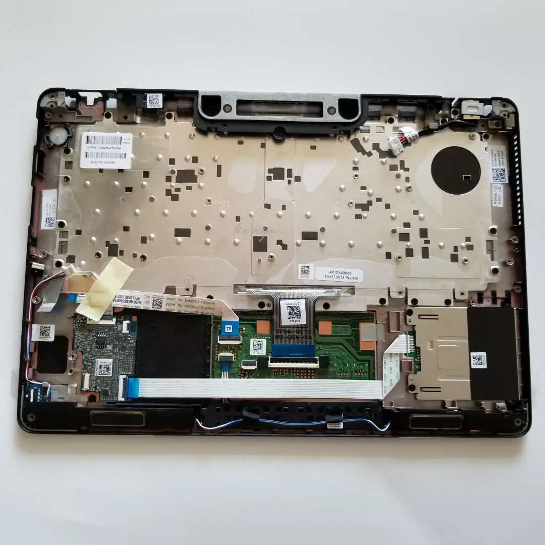 Подлинная для DELL Latitude E7270 упор рук Сенсорная панель сборка W/клавиатура P1G5D 0P1G5D