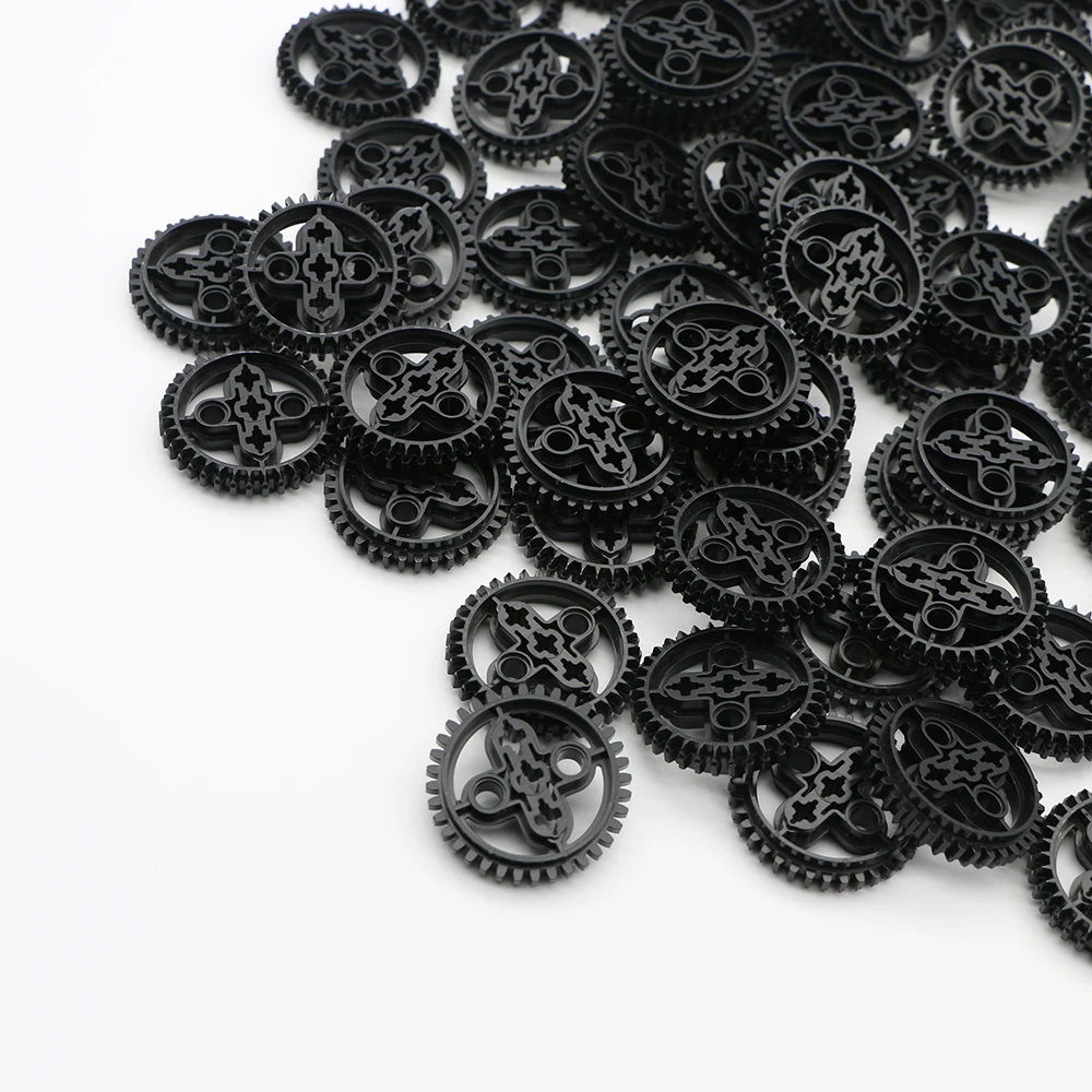 Строительные блоки оптом детали шестерня z36 зубья двойные конические оси