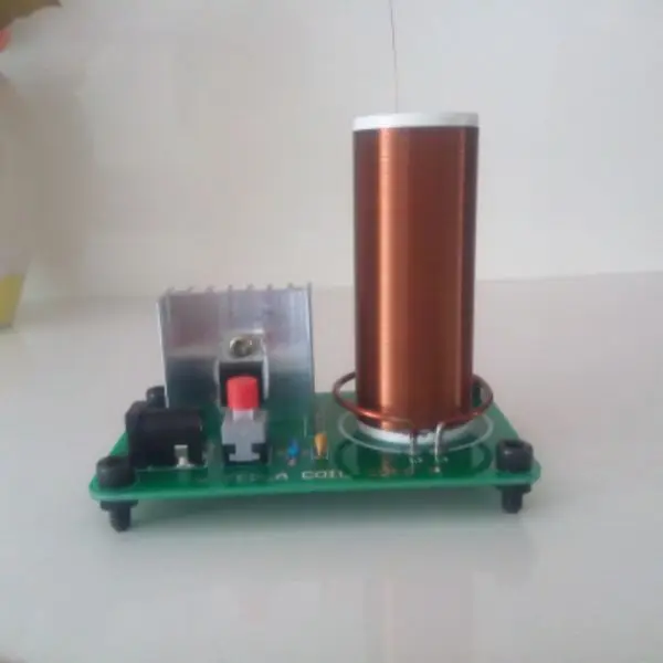 12V электронные игрушки Тесла катушки беспроводной передачи PCB освещение пластины