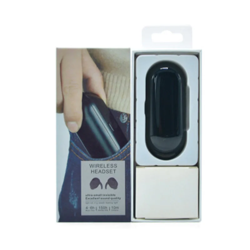 Беспроводные наушники TWS с микрофоном гарнитура невидимка водонепроницаемая