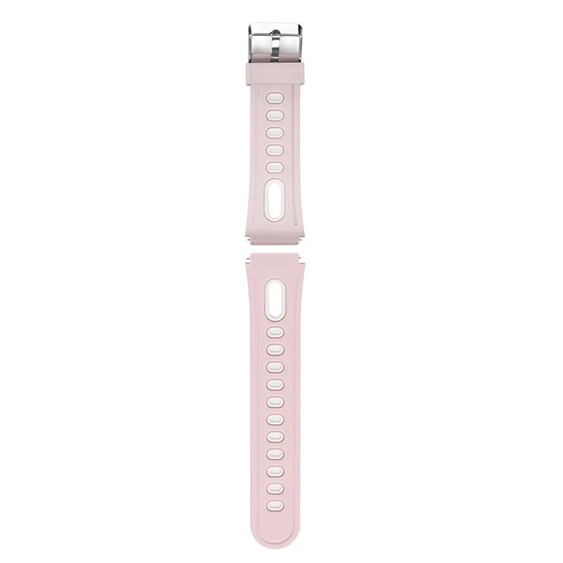 pink and white Ремешки для смарт-часов P68 P70 - Цвет: pink and white