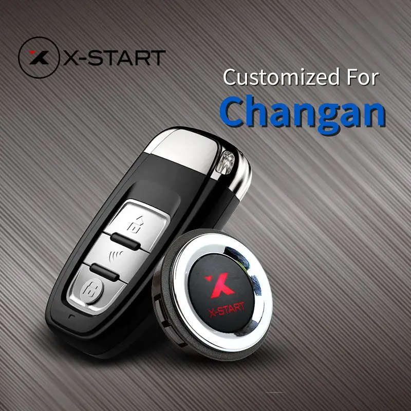 X start Smart Keyless Go Entry кнопочная кнопка запуска автомобиля сигнализация для changan cs35 cs15