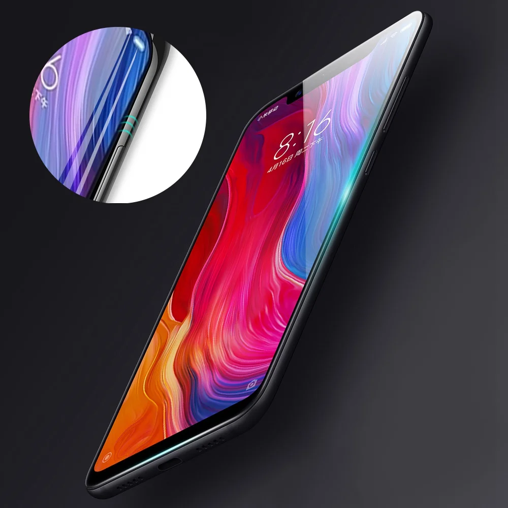 Redmi 6 Pro закаленное стекло для Xiaomi Mi A2 lite 8 SE Защита экрана Xiomi Note 5 pro Plus 5A 6A роскошное
