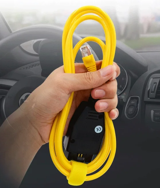 Кабель для передачи данных ENET Ethernet к OBD OBD2 Интерфейс E sys esys 3.23.4 V50.3| |