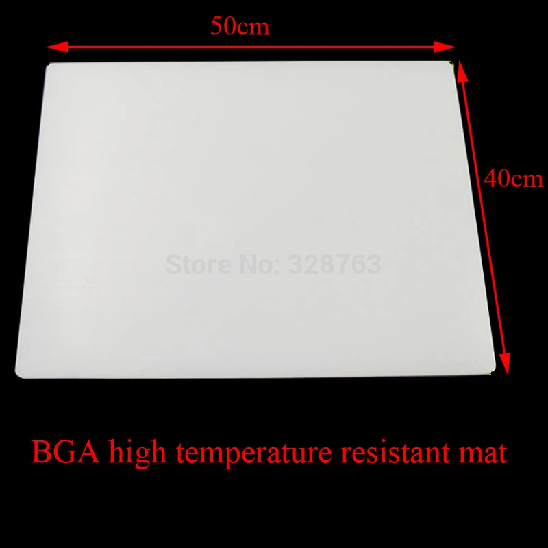

BGA Soldering Station Heat Gun Electric soldering iron Heat-resistant Repair insulation pad insulator pad desk mat 500mm*400mm