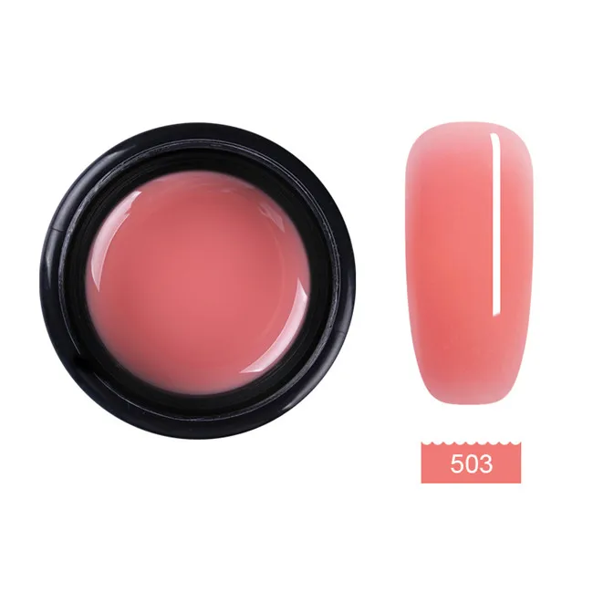 503 UR SUGAR 7 мл УФ-гель продлевающий половой акт Кристалл поли строительный УФ-гель лак для ногтей Советы для наращивания акриловая личная гигиена лак для строительства - Цвет: 503