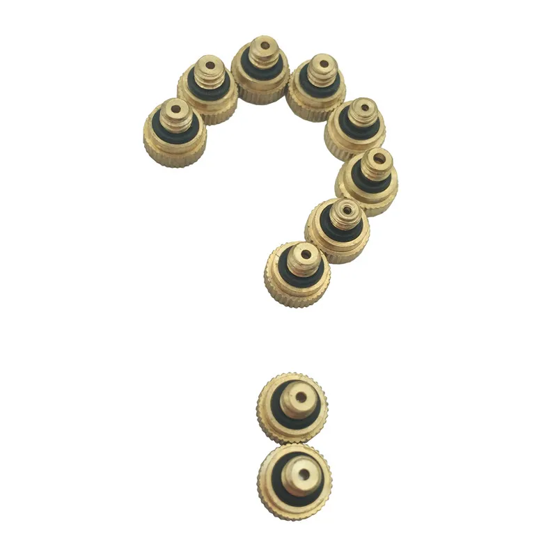 

C003 Brass misting nozzles garden irrigation fog nozzle spray nozles