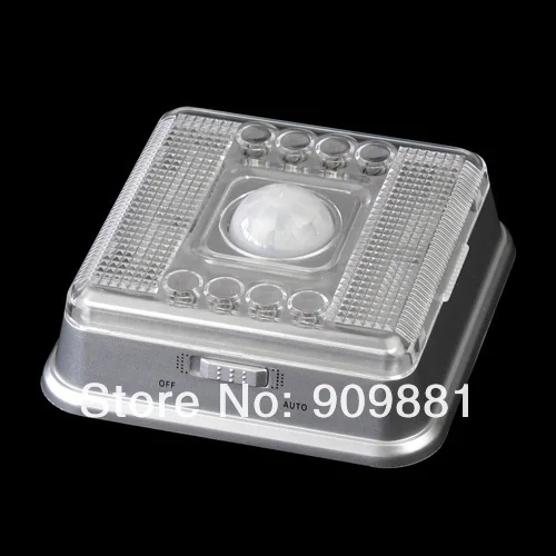 Умный ночник с 8 светодиодами беспроводной светильник датчиком движения питание