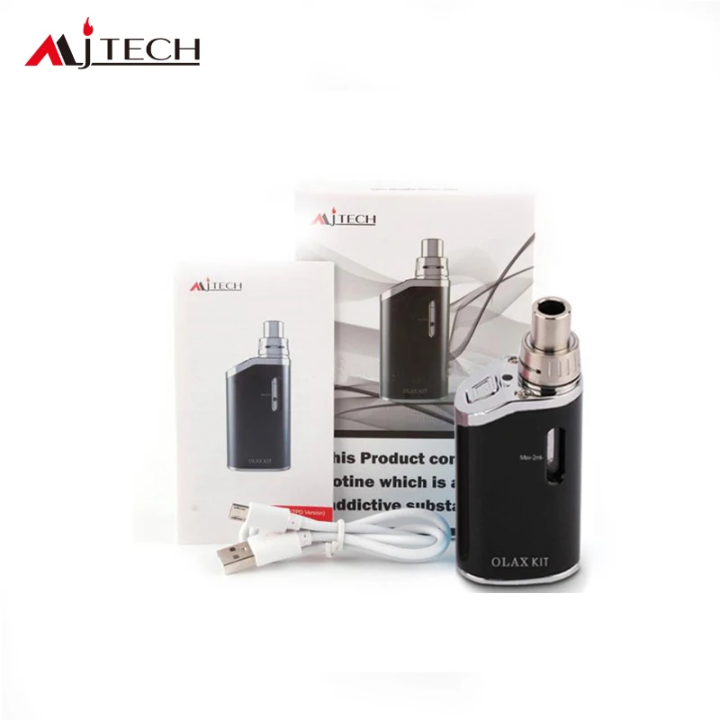 Оригинальные электронные сигареты Mjtech олакс комплект 40 Вт поле Mod kit 1300 мАч