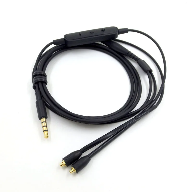 MMCX кабель для Shure RMCE-UNI SE215 SE535 SE848 наушники Версия интерфейсная гарнитура с