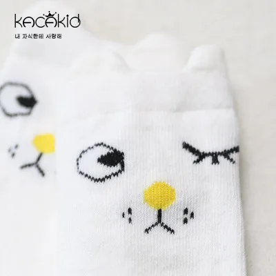 2018 новые детские носки kacakid мужской и для малышки Носки с забавными рисунками
