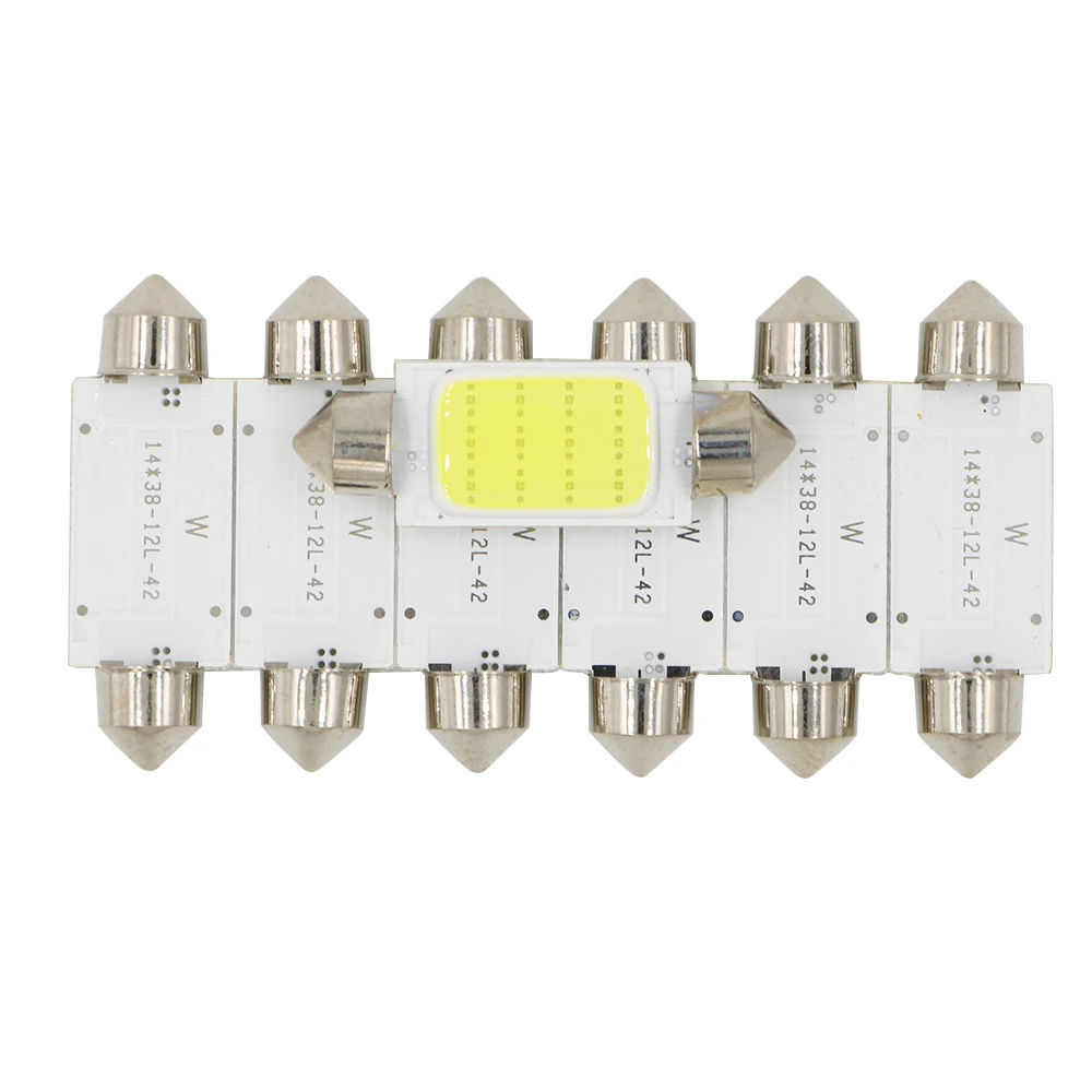YSY 500X автомобильный фестонный COB 31 мм/36 мм/39 мм/41 мм 1 5 Вт 12 В Smd/chips Автомобильный