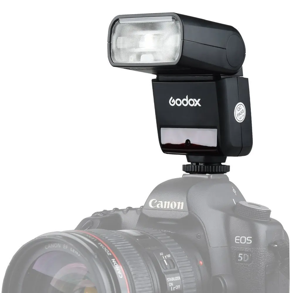 Вспышка для камеры Godox Mini Speedlite TT350C TTL HSS + стандартный триггер 4x2500 мАч