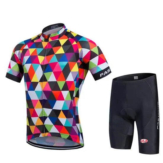 2018 новый летний Велоспорт Джерси с коротким Ropa De Ciclismo Майо комплект одежды