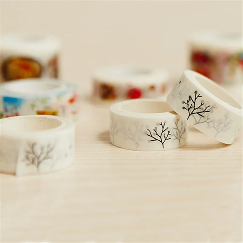 1X 1 5 см х м декоративные kawaii Золото Дерево желаний лента Washi DIY Скрапбукинг