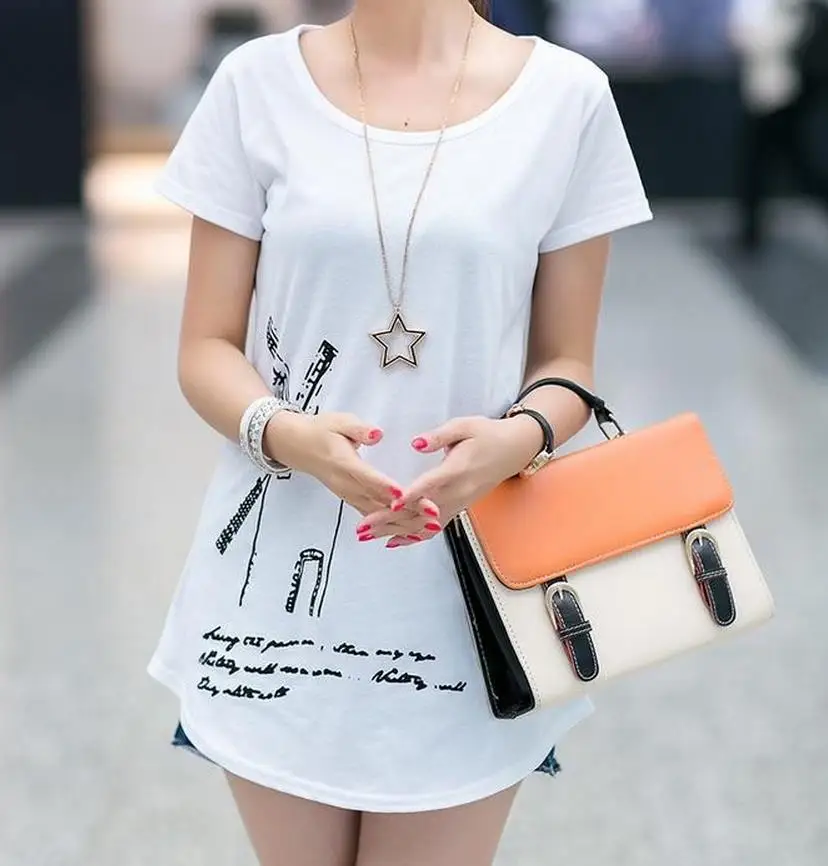 Женские модные футболки в Корейском стиле большие размеры хорошее качество