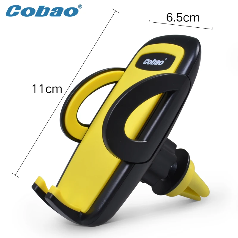 Cobao Пластик Автомобиль Air Vent Стенд Универсальный мобильный телефон подставка