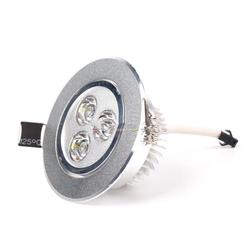 Dollarkey Economic for Benefit 3W 3 LED Recessed Ceiling Downlight Spotlight Lamp Bulb Light W Driver 85-265V rising stars | Лампы и