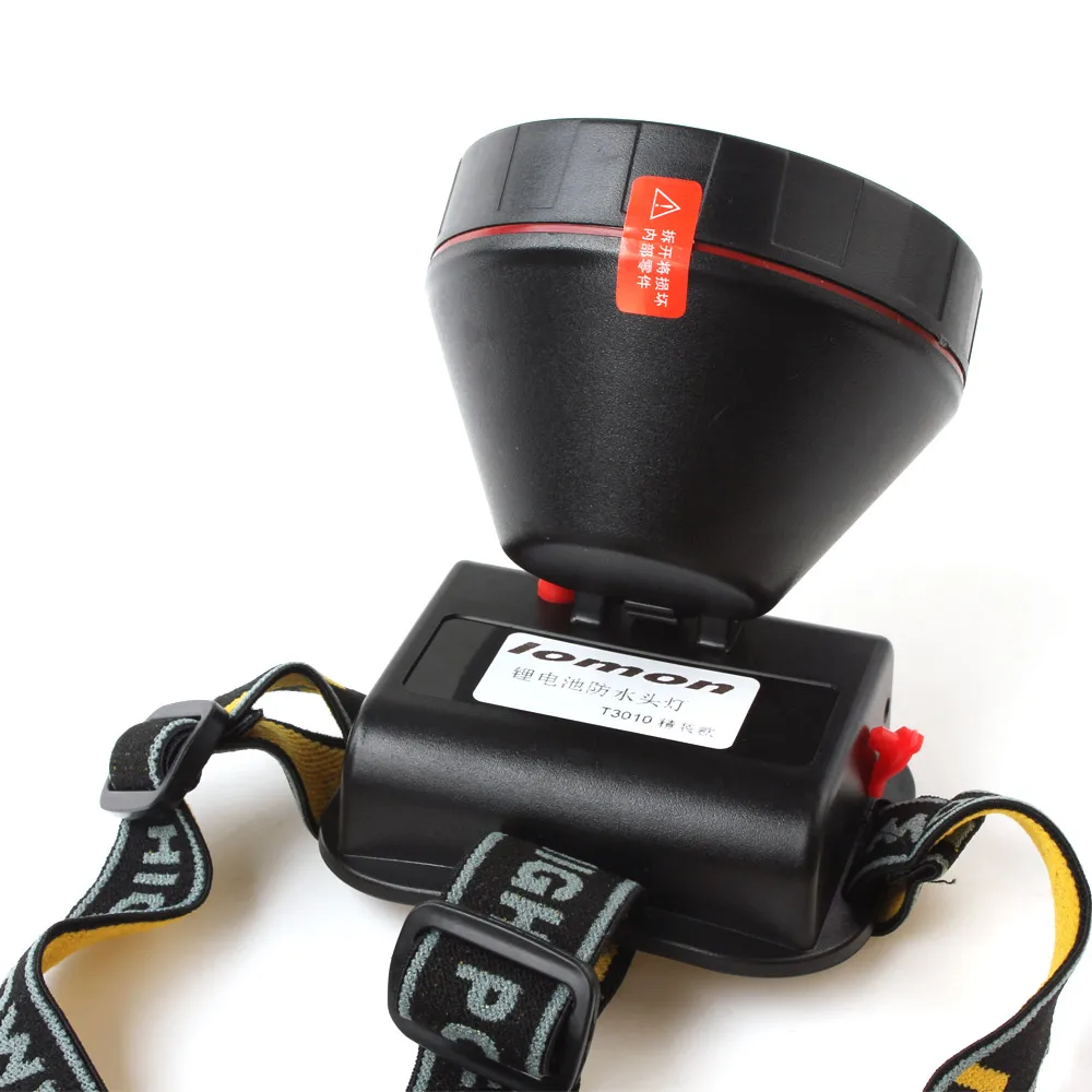 Перезаряжаемый светодиодный налобный фонарь 3 лм регулируемый головной убор