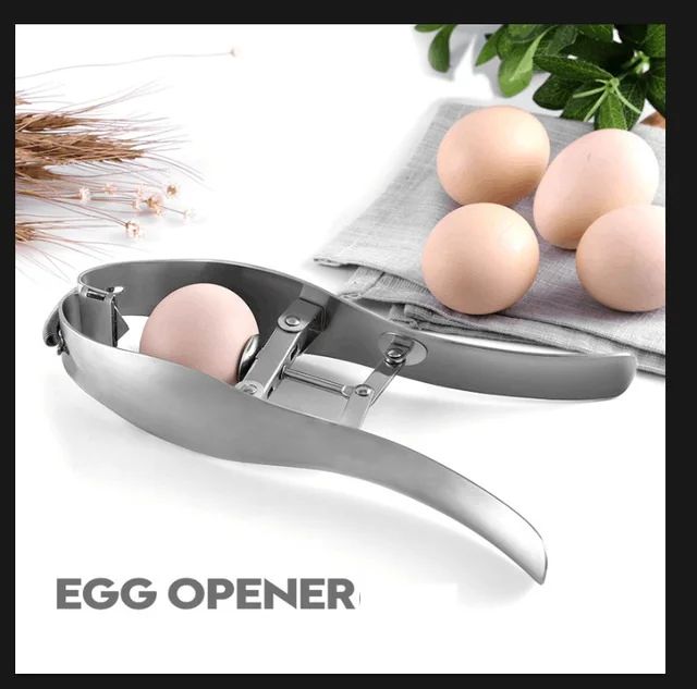 Устройство для открывания яиц Magic Egg нож из нержавеющей стали ракушек вареное