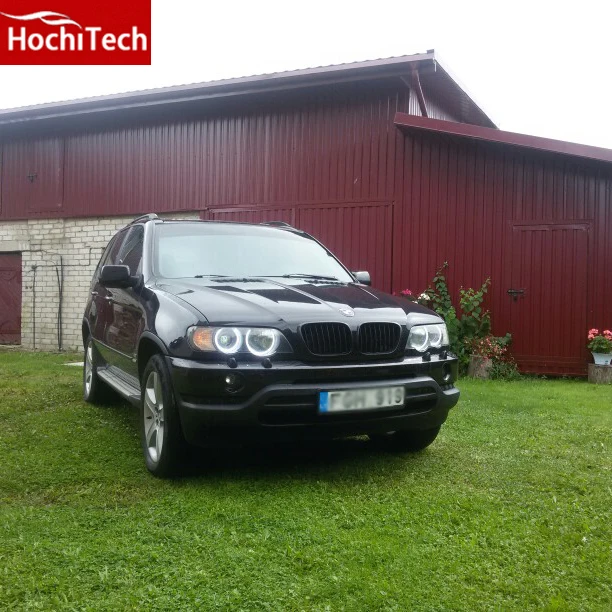 Дневсветильник HochiTech DRL CCFL комплект глаз ангела демона кольцо теплого белого