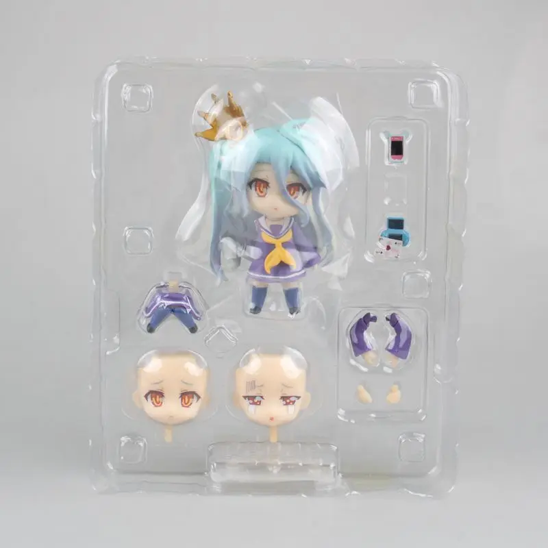 Бесплатная доставка Симпатичные 4 &quotNendoroid нет игры жизни Аниме Сора и Широ в