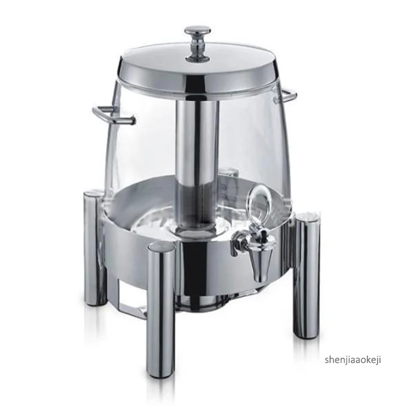 

12L Commercial juice container 20-12P stainless steel+PC keep hot/cold tripod drinking kettle for Buffet/Restaurant/Hotel hot