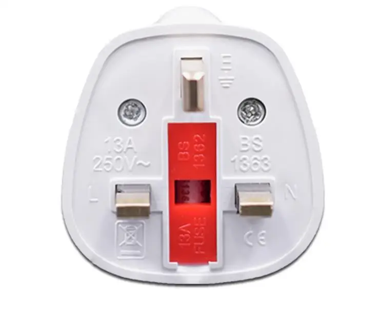 Регулируемая мощность ЕС ЕВРО 2 булавки к Великобритании 3 Plug AC Универсальный