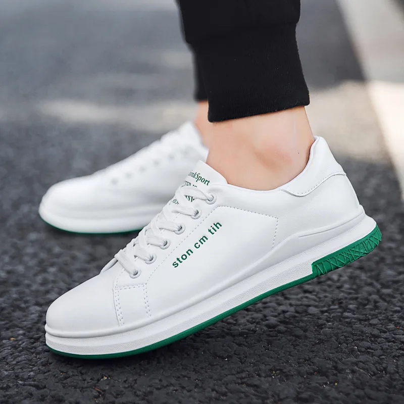 2019 new style students small white shoes Korean fashionable men's casual fashion wholesale | Обувь
