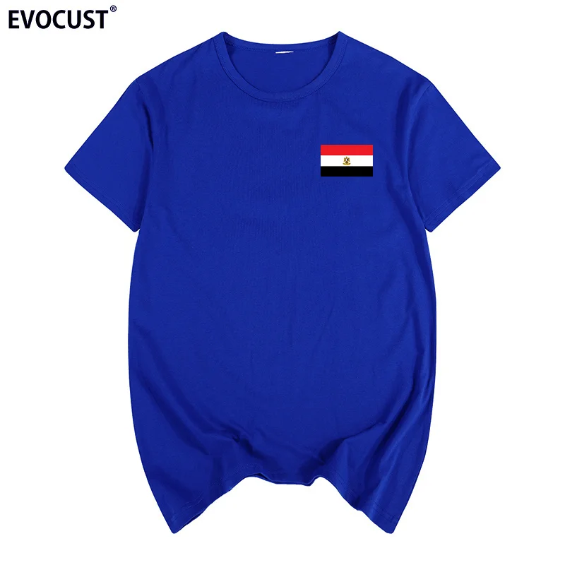 

Ancient Civilizations Nation Egypt Flag Nostalgic Style Summer print T-shirt Cotton Men T shirt New women TEE