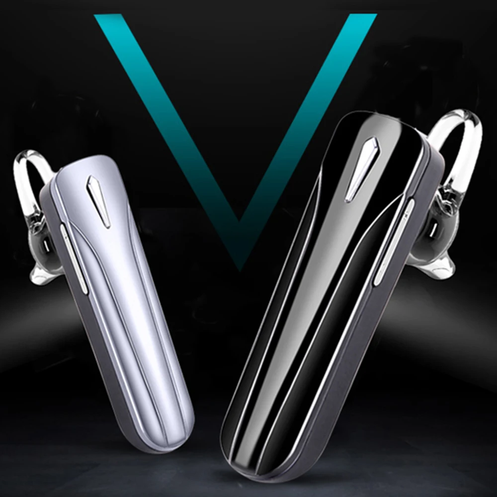 Q5 Беспроводная bluetooth гарнитура наушники в деловом стиле музыкальные с микрофоном