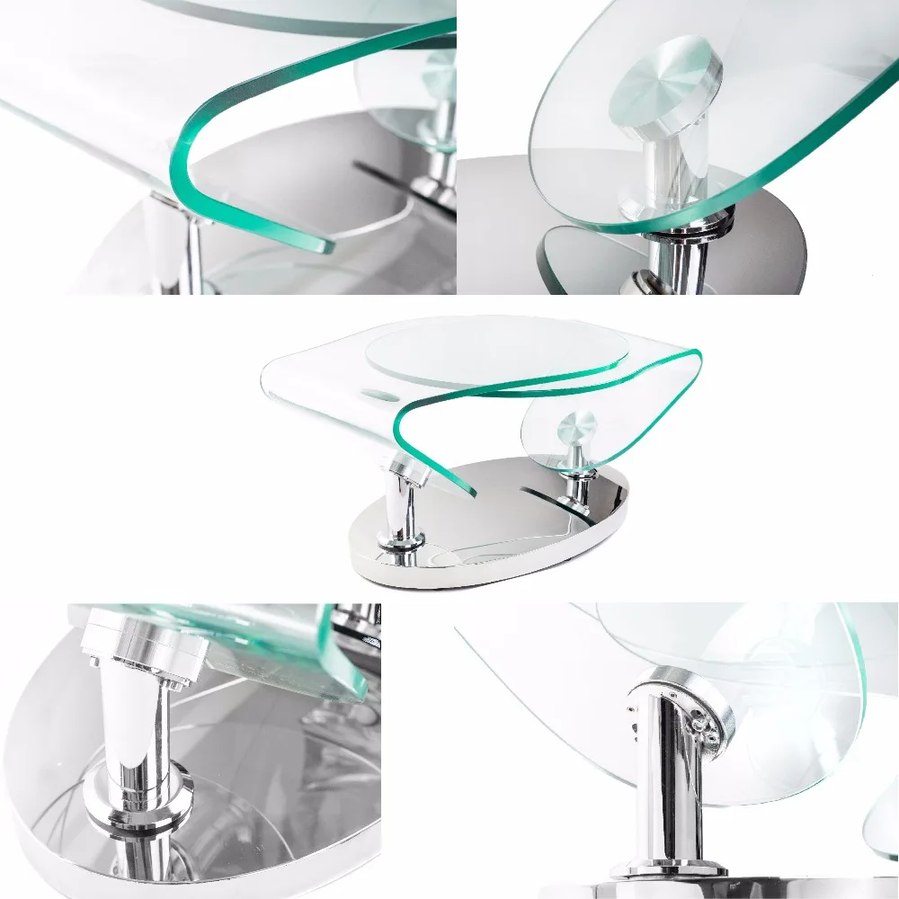 Стол стеклянный журнальный столик поворотный|Журнальный столик| |