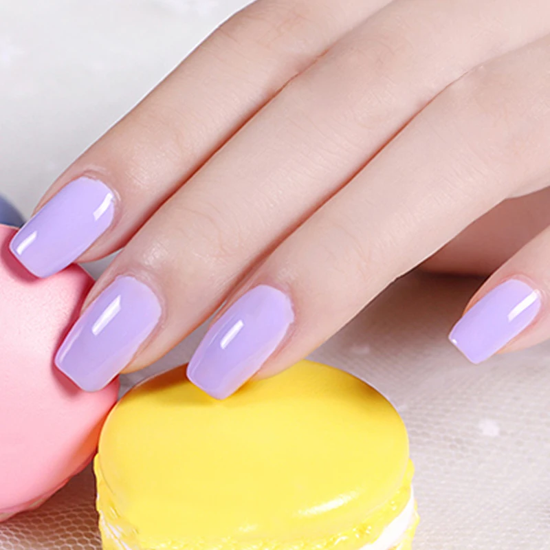 YAYOGE MACARON 10 мл Гель лак для ногтей Лак 12 цветов УФ светодиодный длительный