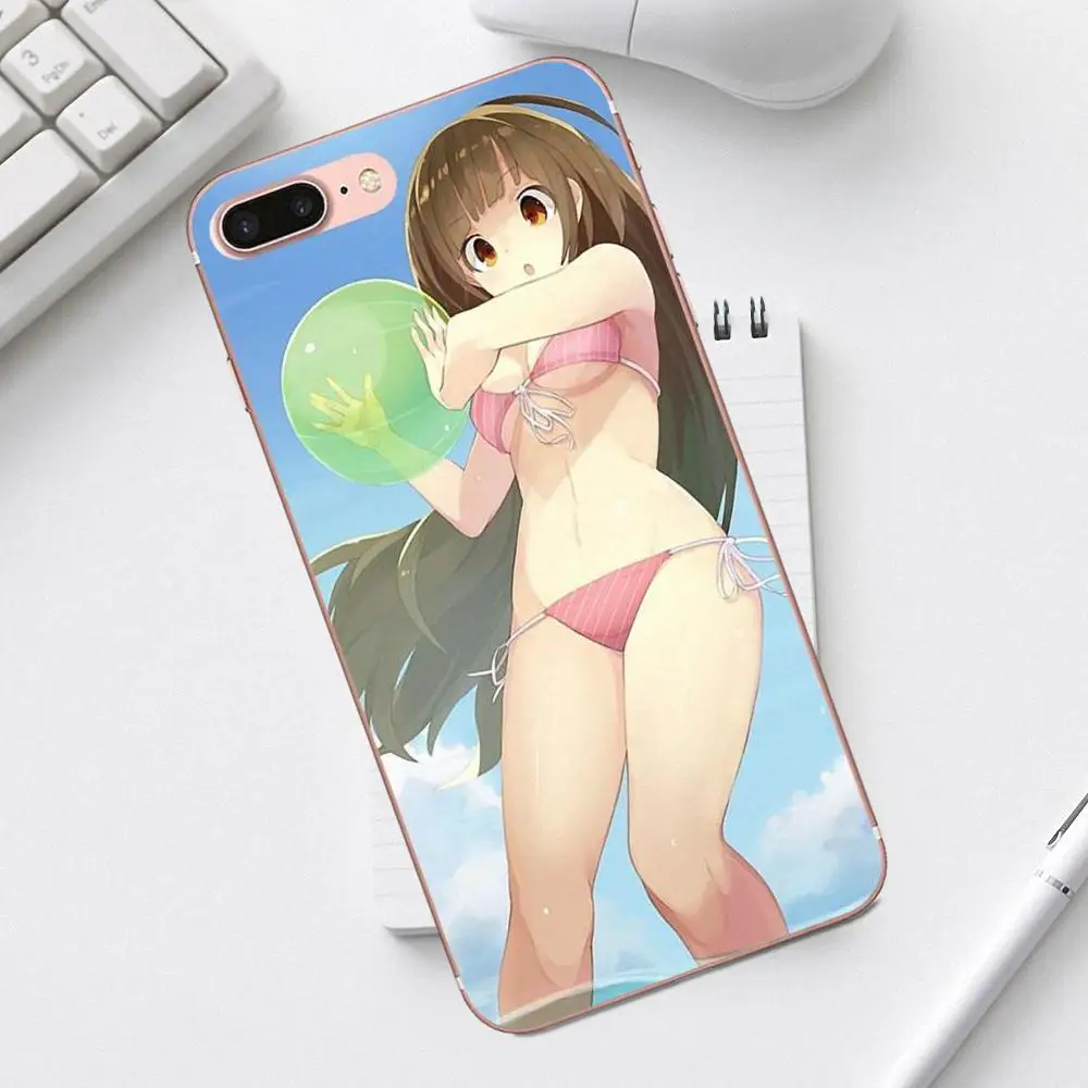 Сексуальные аниме Сейлор Мун для iPhone 4 4S 5 5C SE 6 6S 7 8 Plus X XS Max XR Galaxy A3 A5 J1 J3 J5 J7 2017 Мягкий
