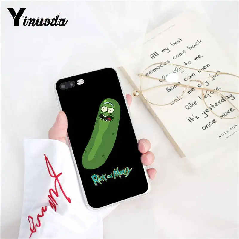 A6 Yinuoda Рик и Морти ТПУ чехол для телефона крышка оболочка для iPhone 8 7 6 6S Plus 5 5S SE XR X XS MAX 10 11 11pro 11promax чехол - Цвет: A6