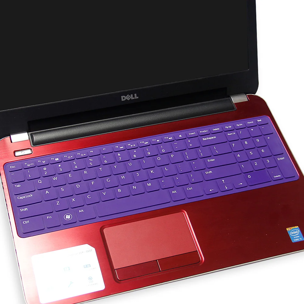 Силиконовый чехол для клавиатуры Dell New Inspiron 15R N5110 M511R M5110 5521 M531R 5537 3537 3521 15VD 4516 15RD